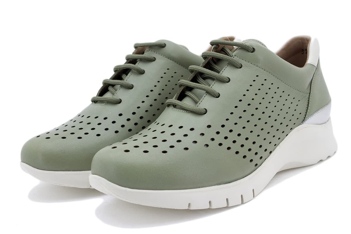 PieSanto - 230706 Deportivo Piel Jade para: Mujer