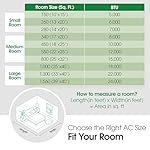 LG 14,000 BTU DUAL Inverter Smart Window Air Conditioner, 115V, Cools 700 Sq. Ft. for Bedroom, Living Room, Apartment, Quiet Operation, ENERGY STAR, works with LG ThinQ, Amazon Alexa and Hey Google - Image 2