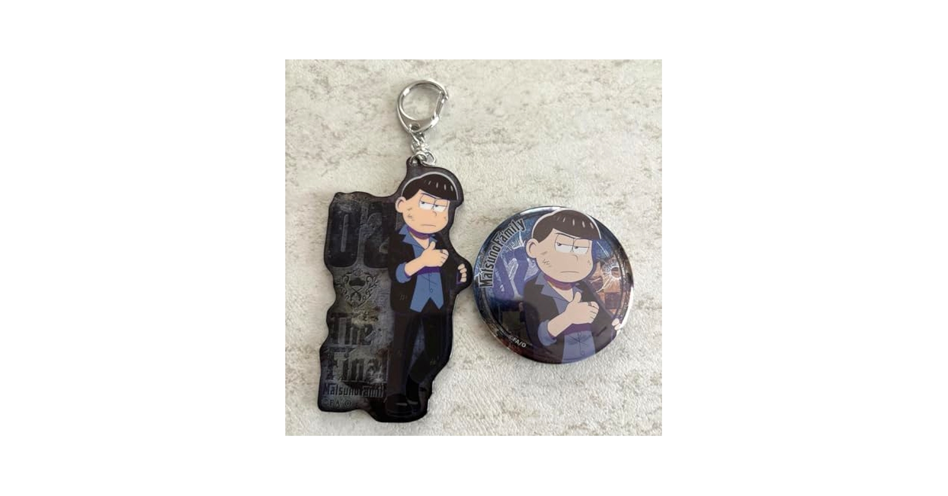 Amazon.co.jp: カラ松 マフィア アクキー 缶バッジ おそ松さん