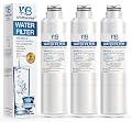 Wildberries DA29-00020B Replacement for Samsung Water Filter DA97-08006A, RS25J500DSR, RF23J9011SG, RF23J9011SR/AA, RF263TEAESG, RS25J500DSG, RF263BEAESR, HAF-CIN/EXP, RF28HFEDBSR 3-Pack