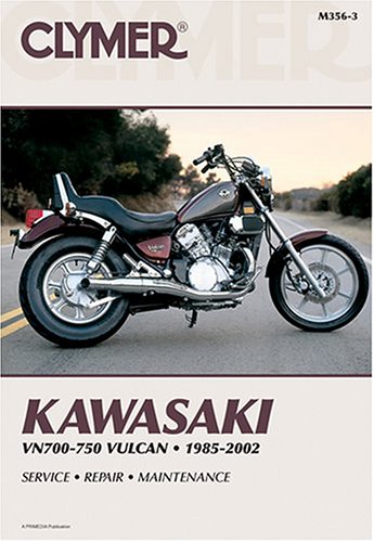 Kawasaki Vn700-750 Vulcan, 1985-2002 : Service/... 0892878436 Book Cover