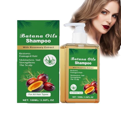 Champú De Batana Con Aceite y Extracto De Romero - Suaviza y Nutre el Cabello - 100ml