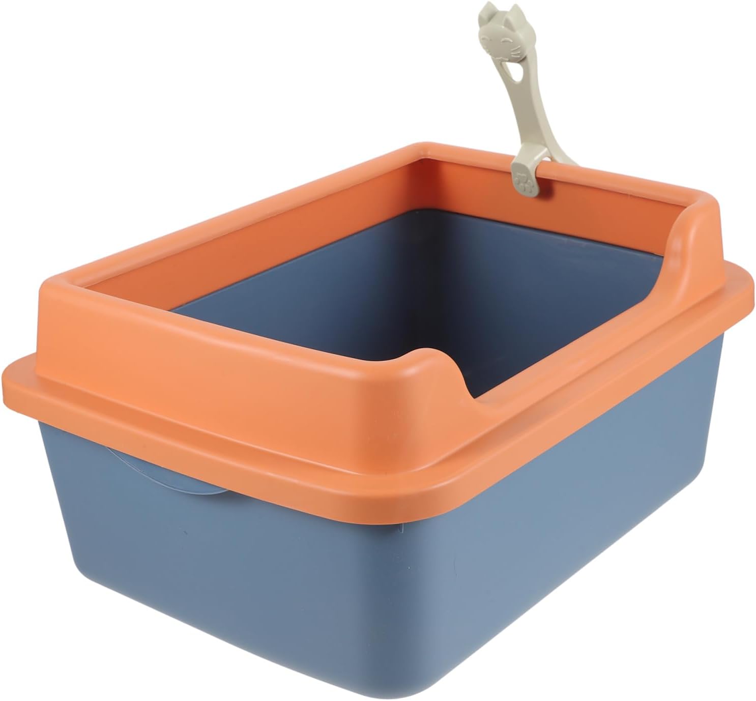 Semi-Enclosed Hidden Cat Litter Box No-Smell Kitten Training Potty Large Capacity Pet Toilet