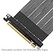 OwlTree PCIE 5.0 Riser for 50 Graphics Cards, PCIe 5.0 x16 Gen5 Max 512Gbps, Compatible with RTX50 RX9000 Series RTX 5050 5060 5070 5080 5090 RX9060 RX9070 Graphics Cards (90 Degree Adapter 7.87inch)