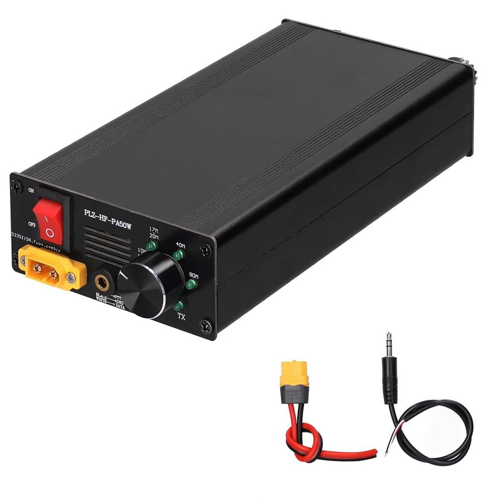 Amplificador de potencia de corta de 50 W con conmutación automática de 4 velocidades LPF y recepción para múltiples protocolos