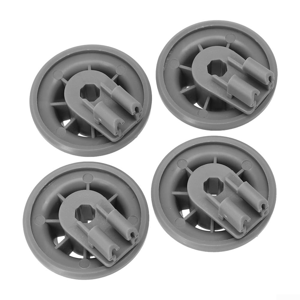 Dishwasher Lower Rack Wheels Replacement Basket Roll Wheels Parts for Dishwasher Lower Basket Wheels with Roll Holder