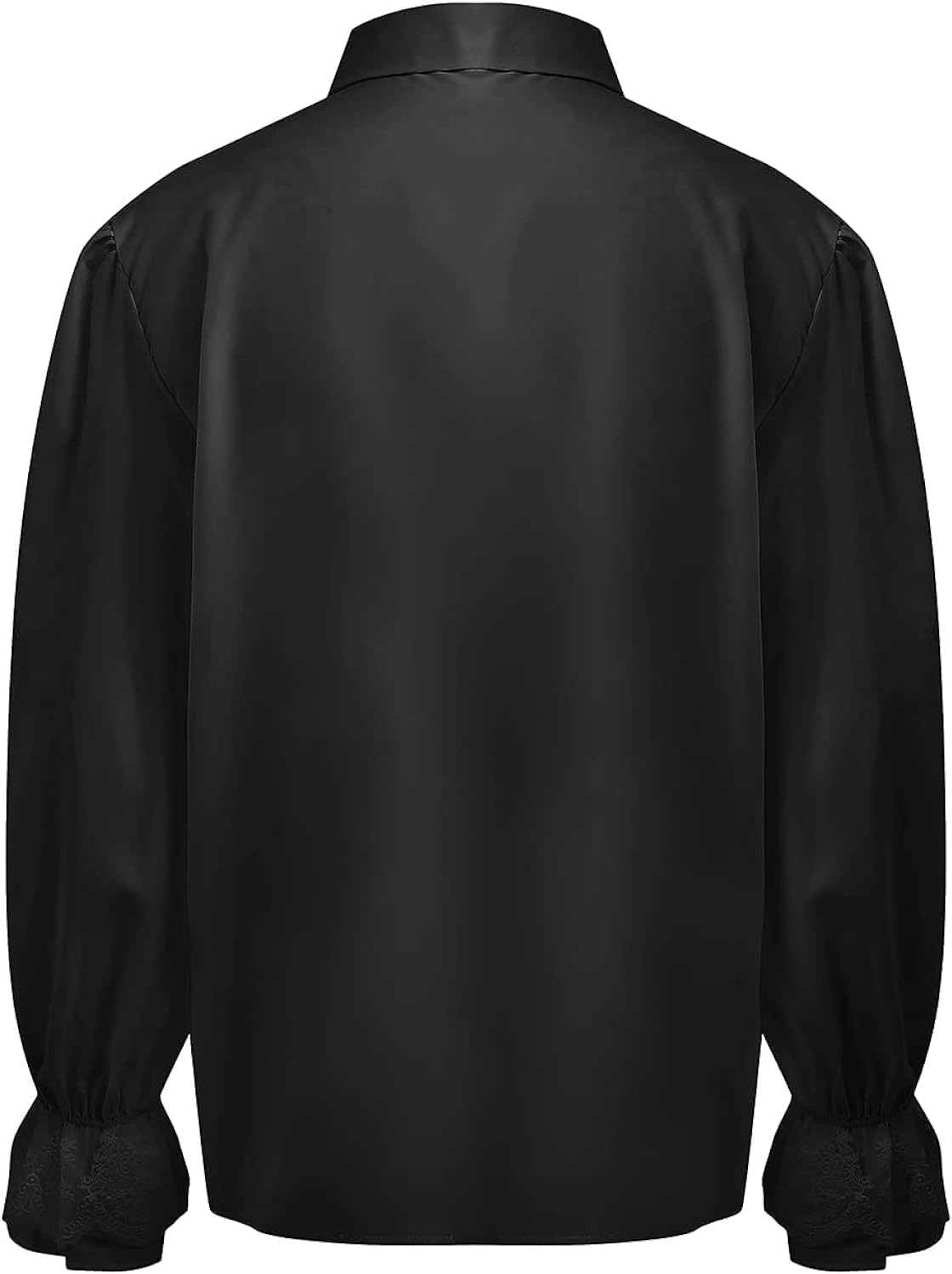 Mens Pirate Shirt Steampunk Victorian Cosplay Shirts Medieval Costume Renaissance Halloween Costume Tops - Image 2