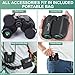Aurosports 10x25 Binoculars for Adults and Kids, Large View Compact Binoculars with Low Light Vision, Easy Focus Small Binocular for Bird Watching Outdoor Travel Sightseeing Concert Hunting Hiking