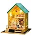 Produktbild TAEONY Baumarkt Haus, Wooden Dollhouse Miniature Möbel-Kit mit LED-Licht Kreatives Möbelhaus für Kinder und Erwachsene Romantik Garten Geburtstagsgeschenk