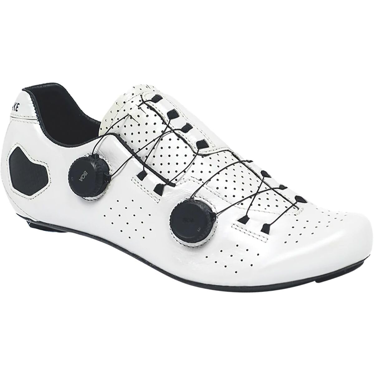 Lake Cx333 Regular Cycling Shoe - Men's White/Black, 45.5