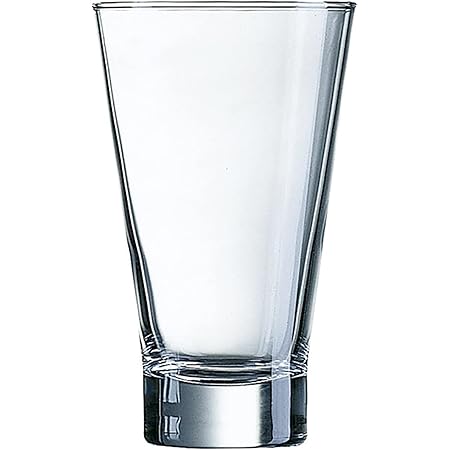 Lot De 12 Verres Long Drink Arcoroc Shetland 420ml - Transparents, Robustes Et Lave-vaisselle Safe