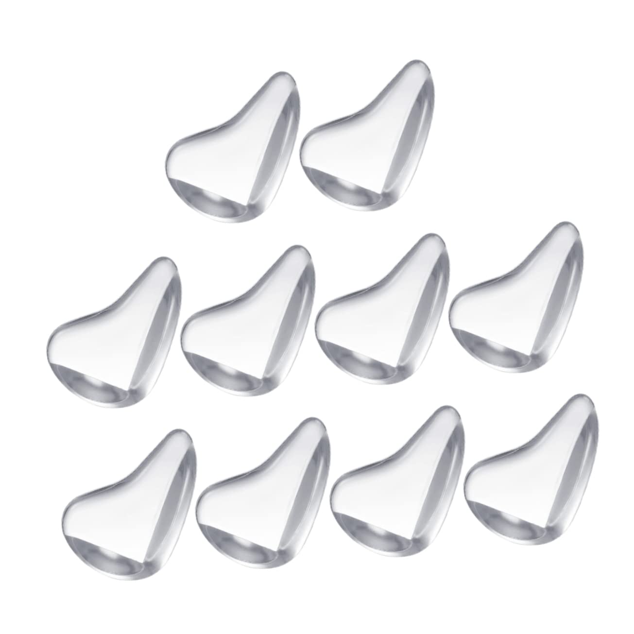 Milisten 10Pcs Corner Protectors Transparent Silicone Guards for Furniture Tables Desks and Cribs Durable Edge Safety to Prevent Injuries