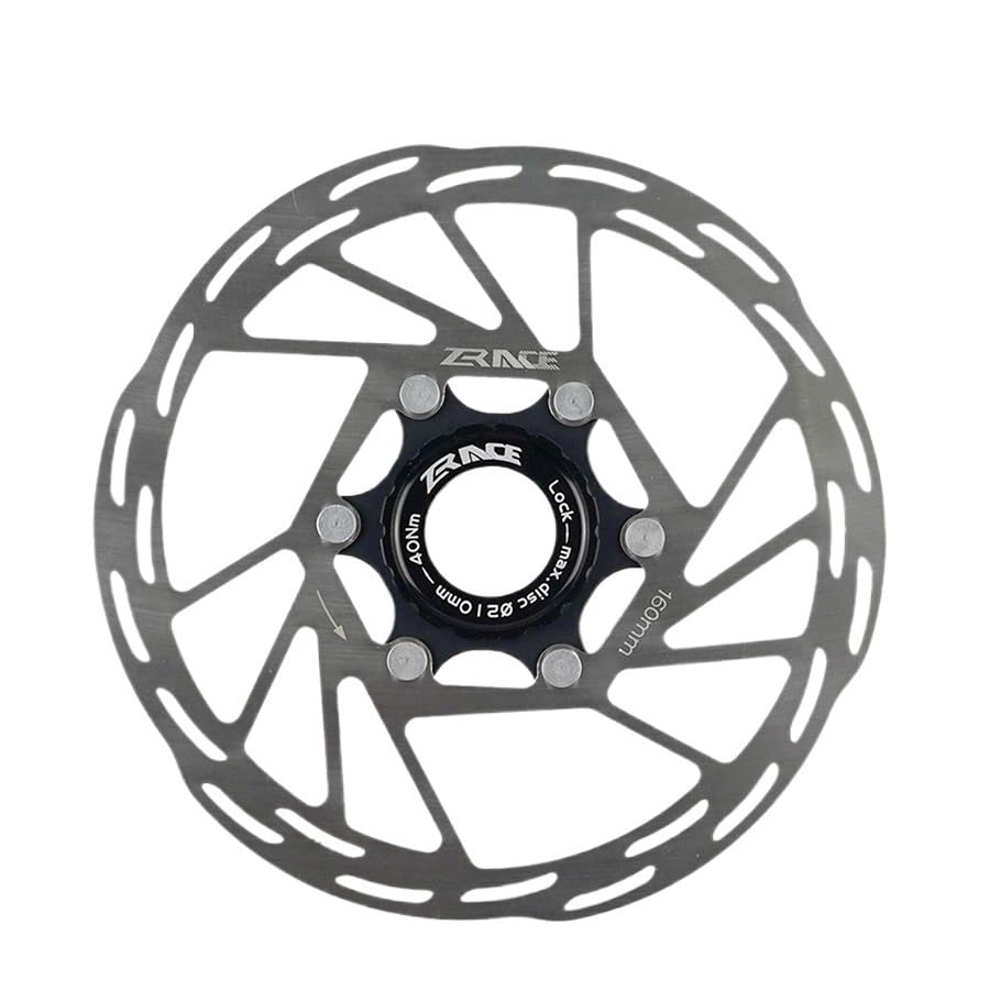Dischi Freno Mountain Bike Amitor Disco Freno Bici 160mm - CentroLock E 6 Fori Per Mountain Bike In Lega Alluminio Ricambi Bici Lega Alluminio