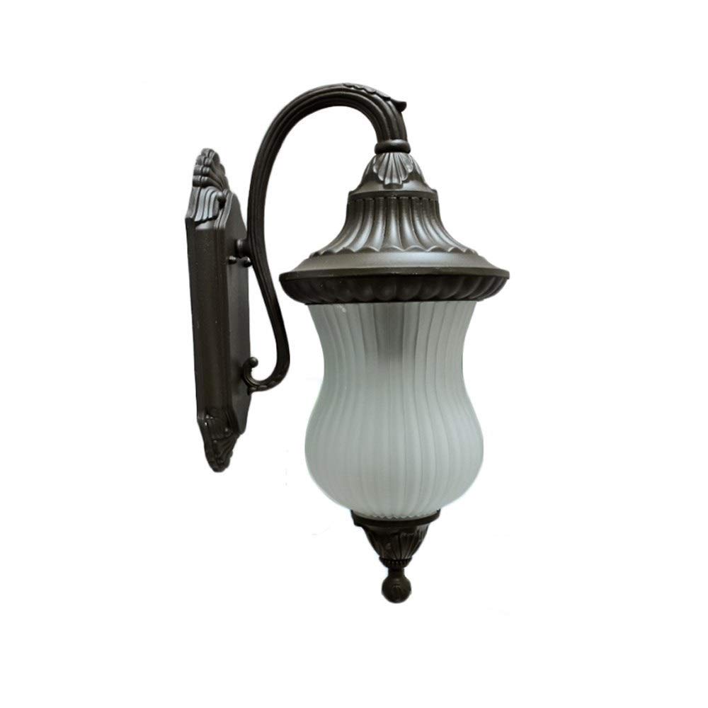 Applique murale extérieur de style Victoria en aluminium étanche pour éclairage de jardin