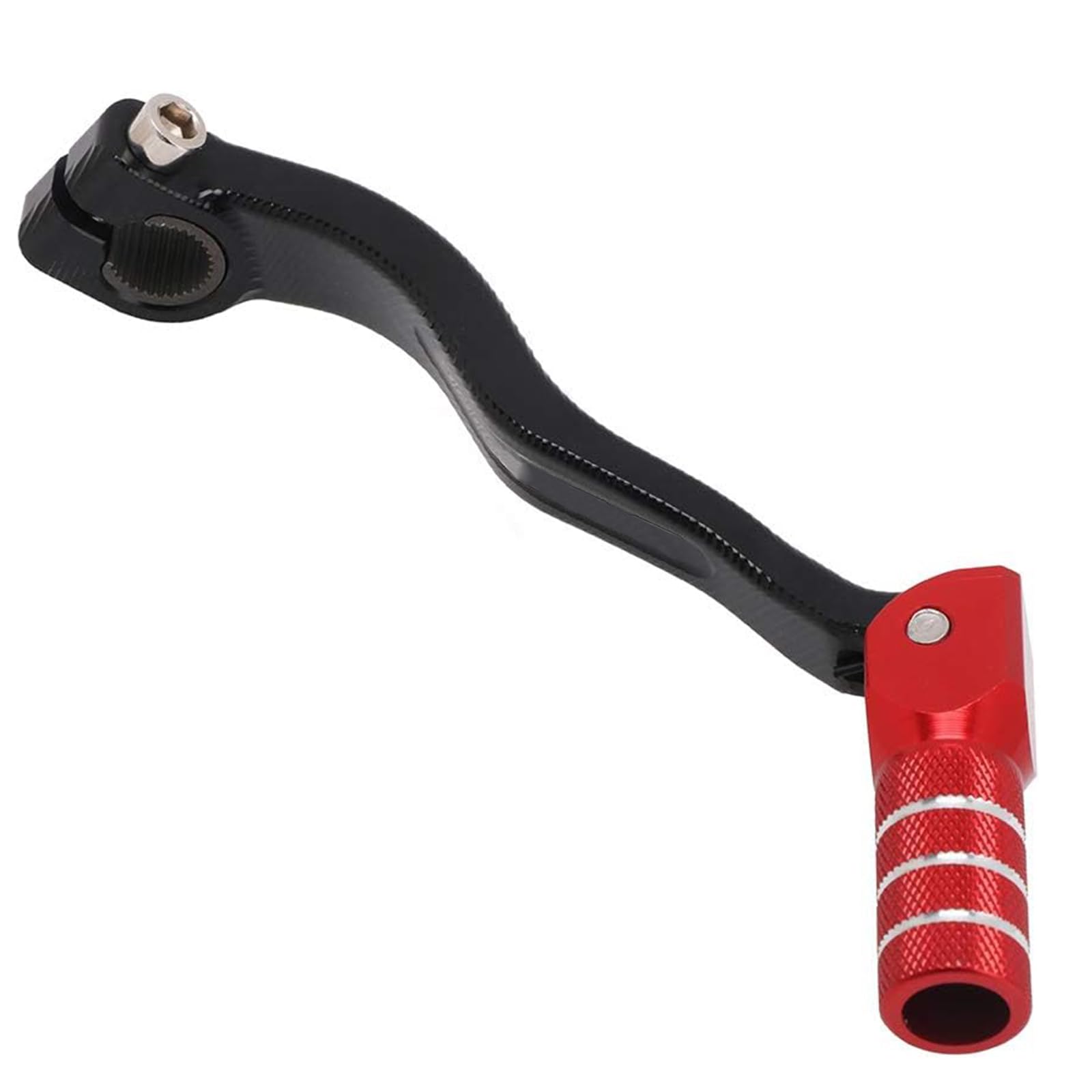 JFG RACING Cambio Marcia Moto,Leva del Cambio per Moto in Lega Pieghevole per CRF250R 2004-2009 CRF250X 2004-2015 CFR450R 2002 Pit Bike Dirt Bike (rosso)