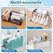 Imagen de THQAE 12 Pcs Organizador Nevera Separadores Puerta Nevera Divisores para Frigorífico Separadores de Plástico Ajustable Sujeta Botellas Frigorifico Organizar Puerta Frigorifico Lata Botalla