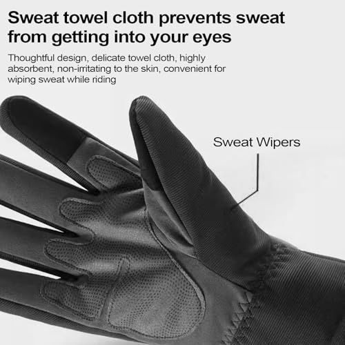 Guantes de invierno de pantalla táctil para correr y moto 7