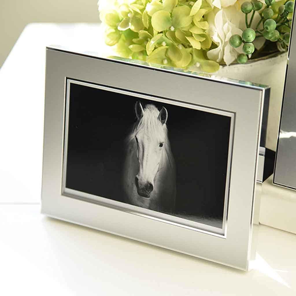 picture frames Picture Frame Modern And Simple Creative Exquisite Photo Frame 6'' 7'' 8'' 10'' with Wall Hanging for Living Room Bedroom Desktop Display picture frame
