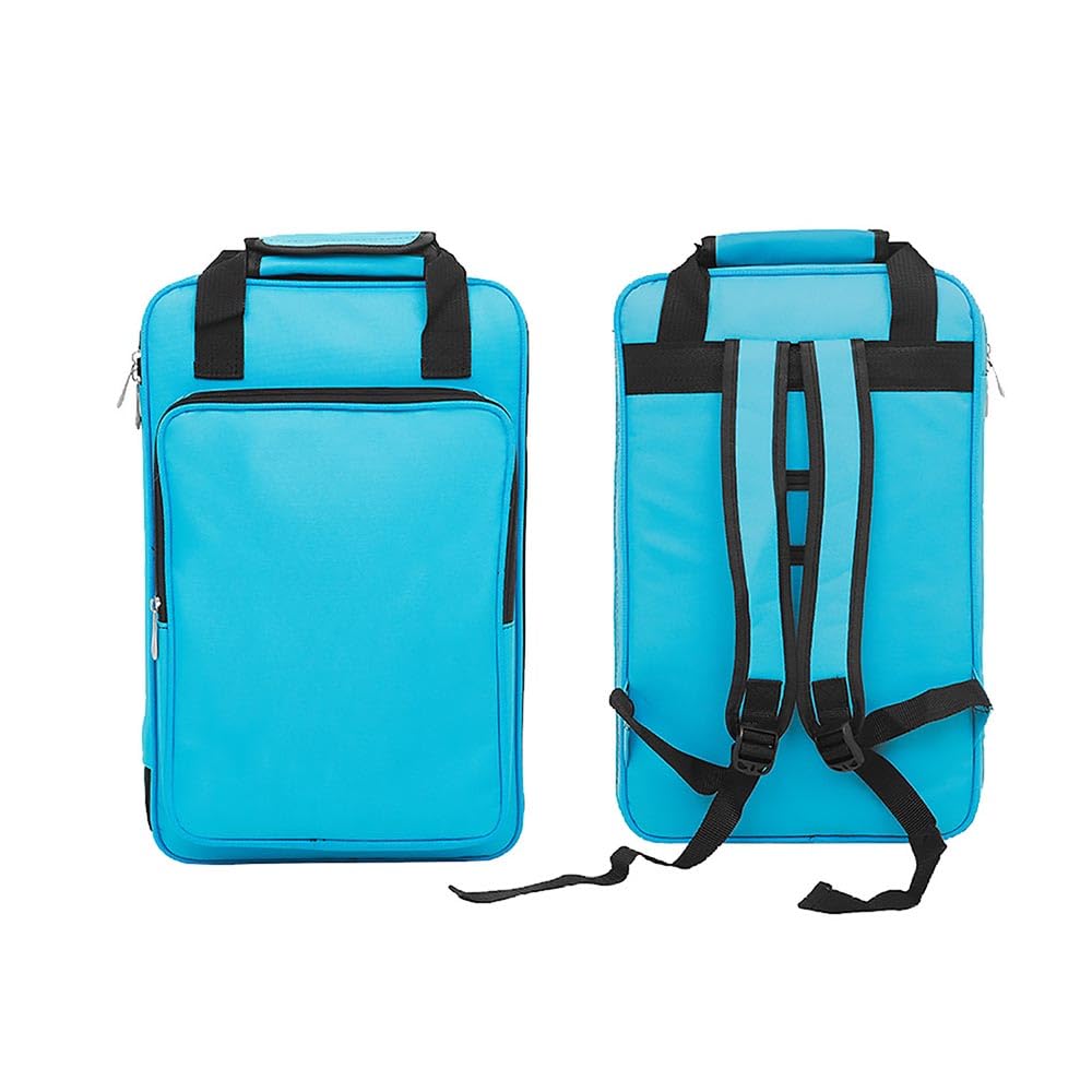 Sac De Rangement Pour Baguettes De Batterie - Jusqu'à 20 Baguettes - Avec Crochets Silicone - Nylon 900D