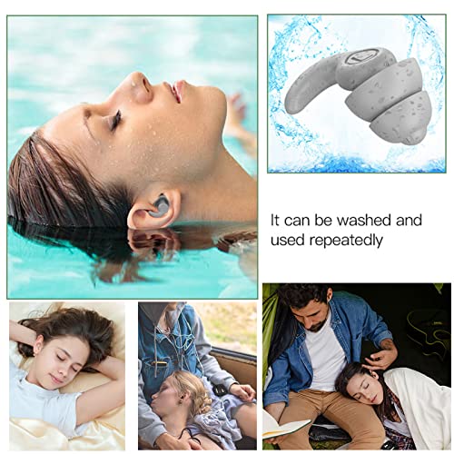 Anti-Drop Earplugs In-Ear Mats Noise Cancelling Ear Plugs Snoring Noisy Workshops Anti-Drop Protect Hear