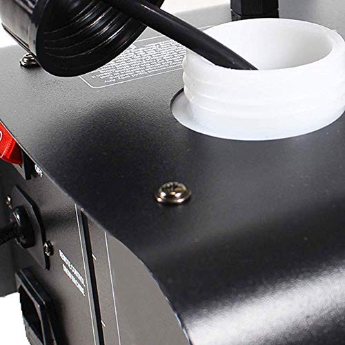 Máquina de nieve artificial de 600 W, efecto copos de nieve, para Halloween, Navidad, conciertos y fiestas, control remoto o cableado, tanque de 1 L miniatura 2