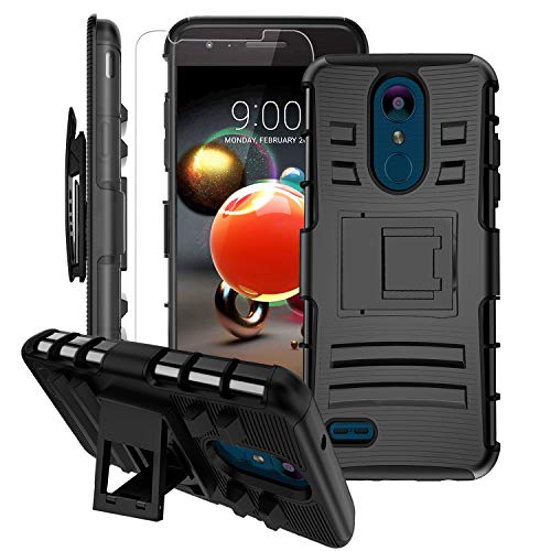 Aristo 3 Case, Aristo 2 & Plus, Rebel 4 LTE, Aristo 3 Plus, Tribute Empire & Dynasty, K8S, Zone 4, Fortune 2, K8+, Risio 3, Phoenix 4 Heavy Duty Case w/ Screen Protector & Kickstand & Belt Clip
