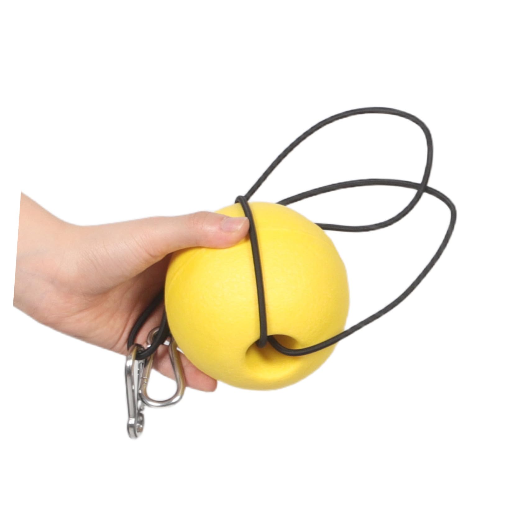 Boa Galleggiante per Kayak e Piscina in PVC Giallo con Corda Resistente, Previene Affondamento e Deformazioni, per attività Frequenti in Lago