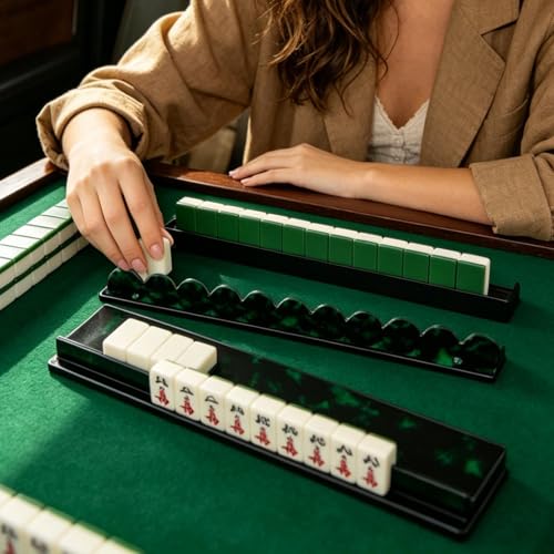 Bandeja Magnética para Fichas Antivuelco de Mahjong Doméstico 3