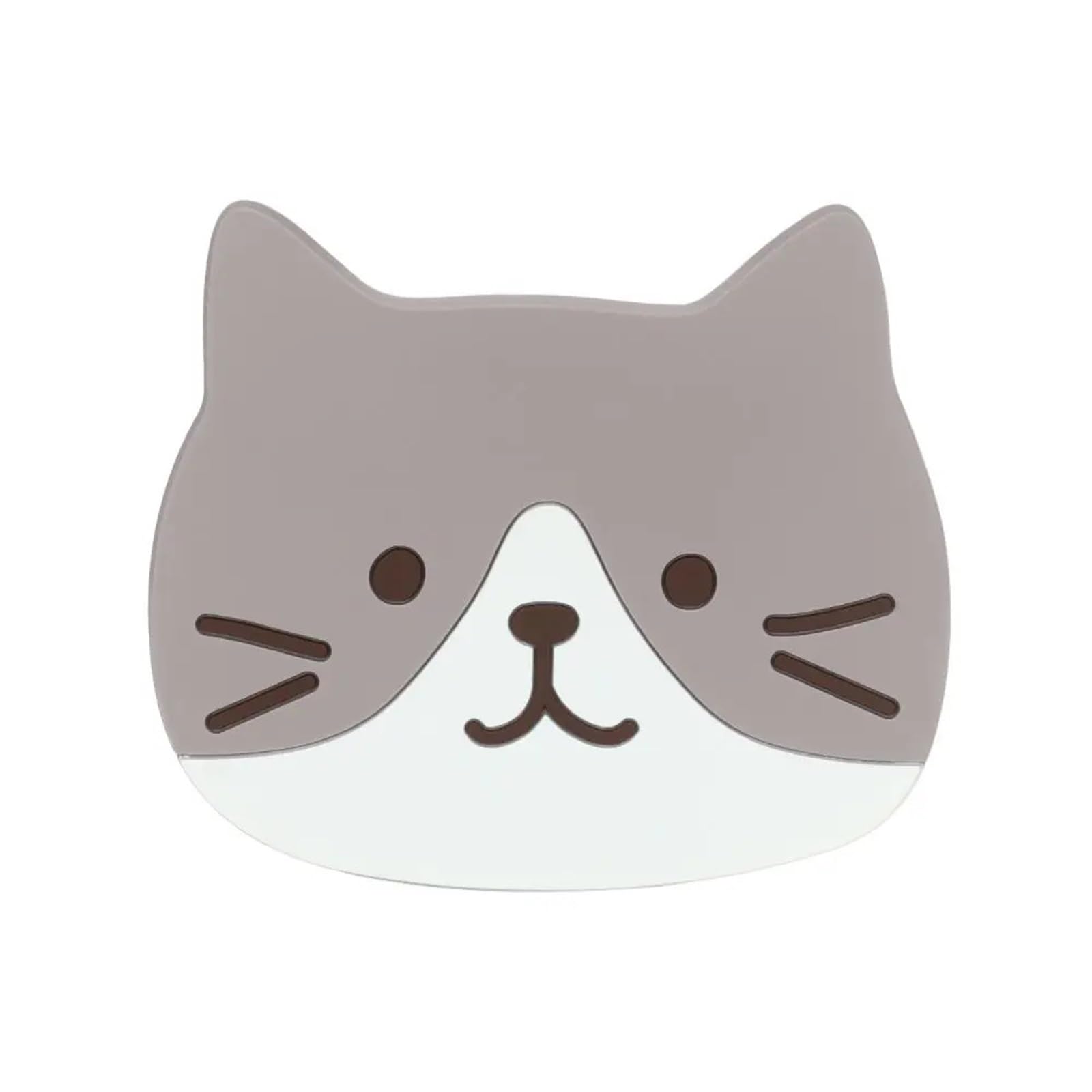 10Pcs Non-slip Cat Shaped Silicone Cup Mat Holder Coffee Tea Drinks Cartoon Coaster Hot Drink Stand for Cap(Color2)