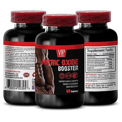 muscle pills - NITRIC OXIDE PRE WORKOUT 2400MG - nitric oxide supplements for men, muscle relaxer pills for the back pain, recovery supplement post workout, muscle builder for men 1 Bottle 60 Capsules Cover