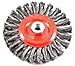 Forney Wire Wheel Brush 6 " Twist Knot