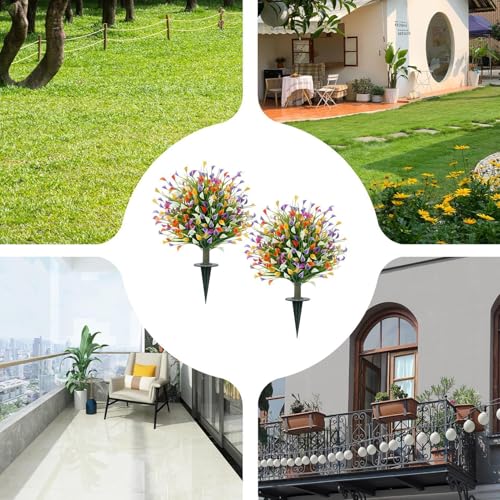 Topiario artificial resistente a la intemperie para decoracion exterior e interior 5