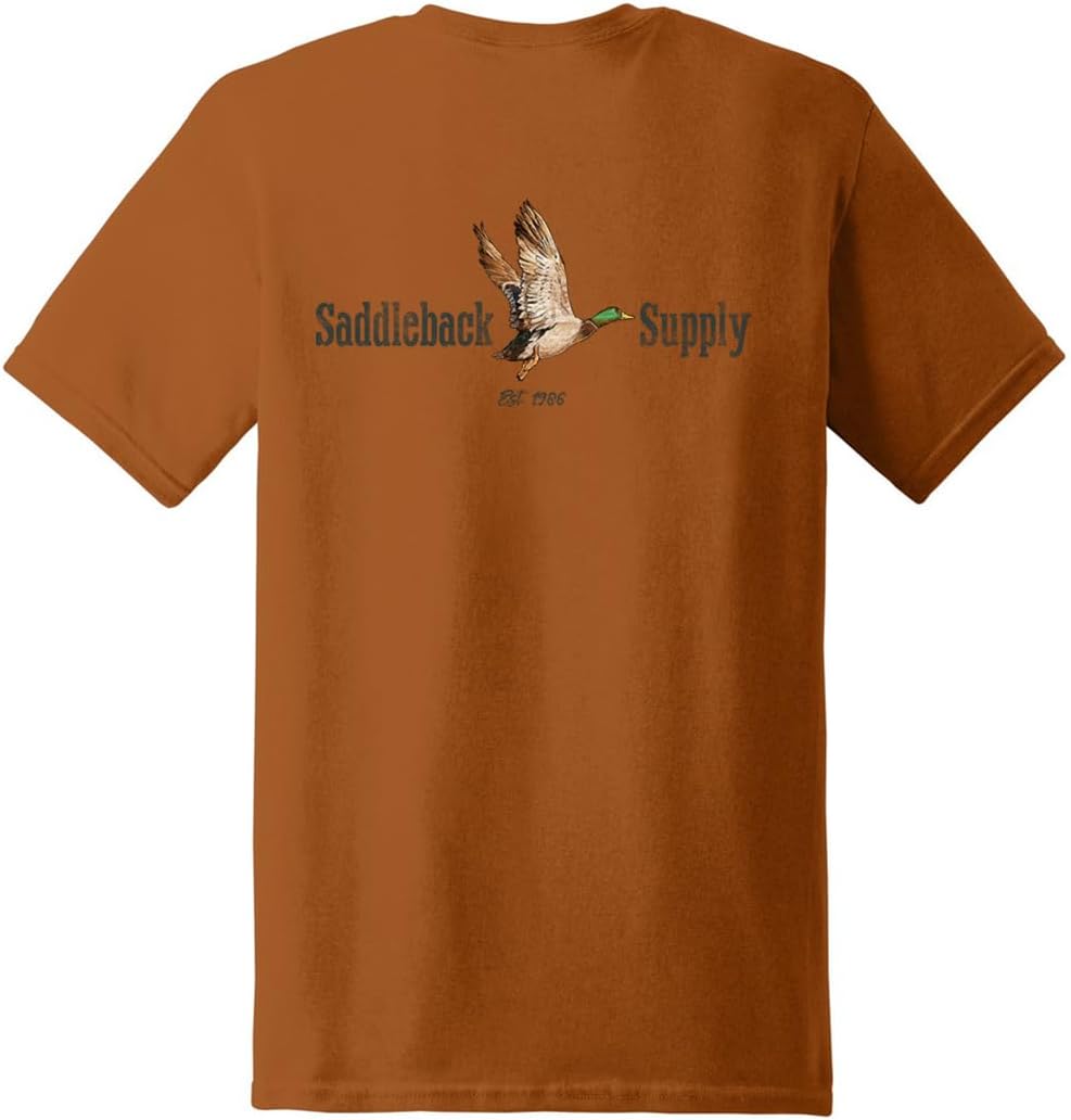 Saddleback Supply Men's Shoot 'Em Logo Heavy Cotton Hunting Tees