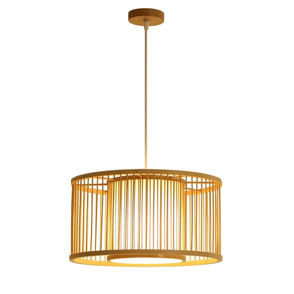 Lanterne chinoise en bambou ajouré pour illuminer votre restaurant