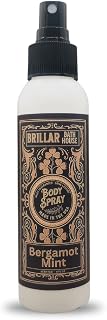 Bergamot Mint Scented Shimmering Body Spray, 4 Oz
