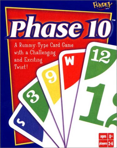 Amazon | Phase 10: A Rummy Type Card Game With a Challenging and ...