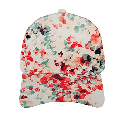 Sptvan Baseball Caps Colorful Butterfly Printed Dad Hats Adjustable Fashionable Funny Sport Casual For Women Girls Hat #TOP1