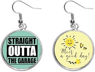 Garage Direct Car Driving Ear Drop Sun Flower Earring Jewelry Fashion