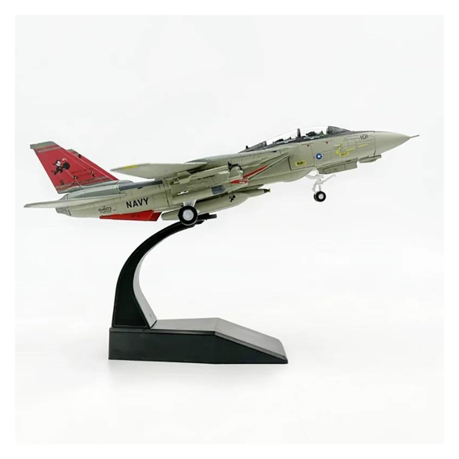 Amazon.co.jp: 航空機 1/100 スケールミリタリーモデルおもちゃ F14