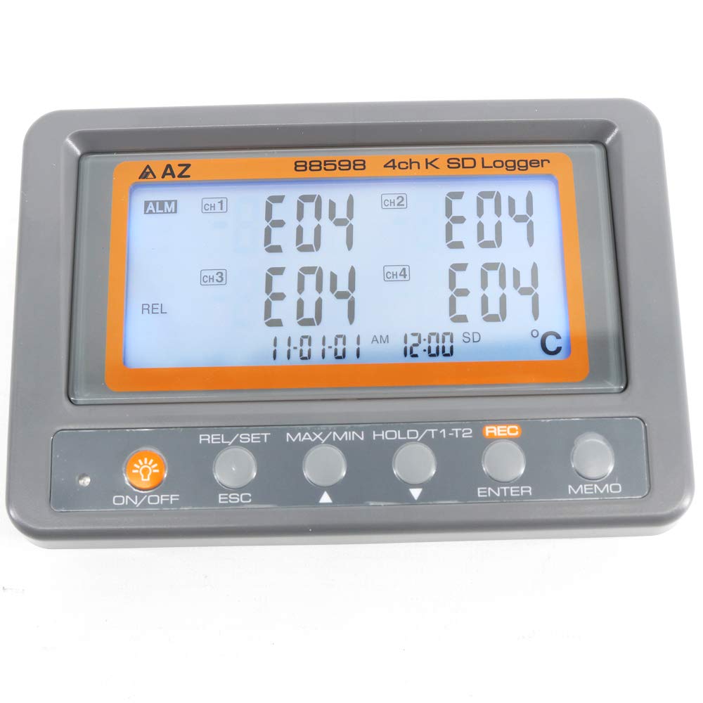 BJ7rF様、確認用です。 4 Channel K Thermocouple SD Card Logger, 88598 AZ EB - AZ