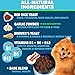 Texas Pet Company Flea and Tick Prevention for Dogs Chewables - Natural Dog Fleas & Ticks Treatment Chewable Supplement - Oral Pills - All Breeds & Ages - USA Made 120 Soft Chews Flea Defender