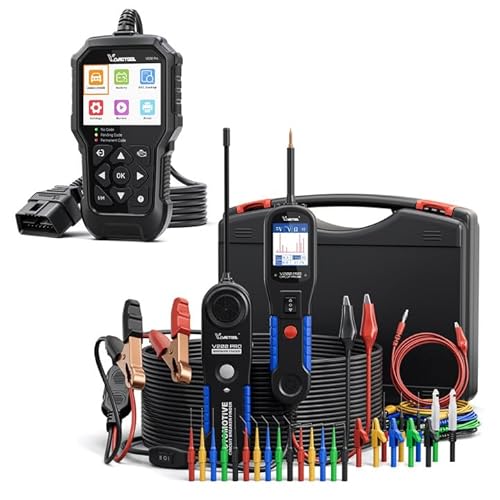 Image of VDIAGTOOL VDIAGTOOL V200 PRO Upgrade Kit Automotive Power Circuit Probe Tester & 30PCS Back Probe Kit with VD30 Pro OBD2 Scanner Diagnostic Tool