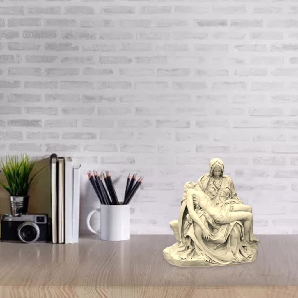 Pieta statuetka formy do robienia świec, ręcznie robiona forma do mydła 3D, stojak, ozdobne formy