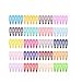 Produktbild Mädchen Haarklammern,100 Stück Metall Haarclips Farbe Snap Kombination für Mädchen Frauen Kinder Kleinkinder Baby Haar Zubehör 20 Farben