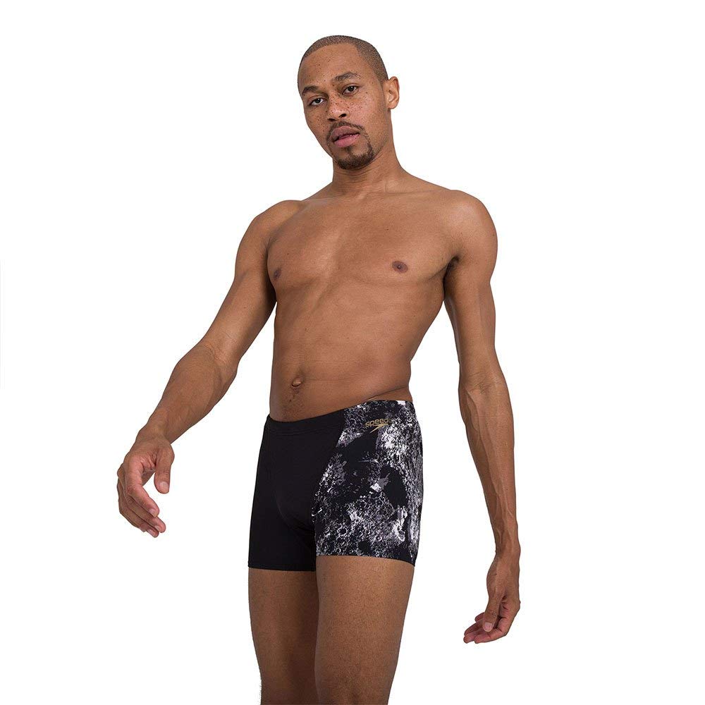 Speedo Allover V-Cut Aquashort Am Bañador de competición Hombre