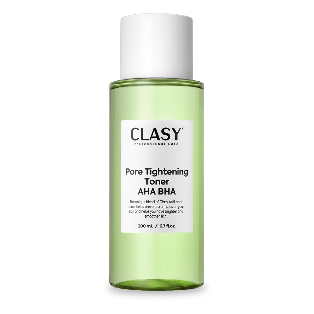 CLASYCARE Gözenek Sıkılaştırıcı, Arındırıcı Ve Siyah Nokta Karşıtı, AHA & BHA Tonik, Toner, 200 ml