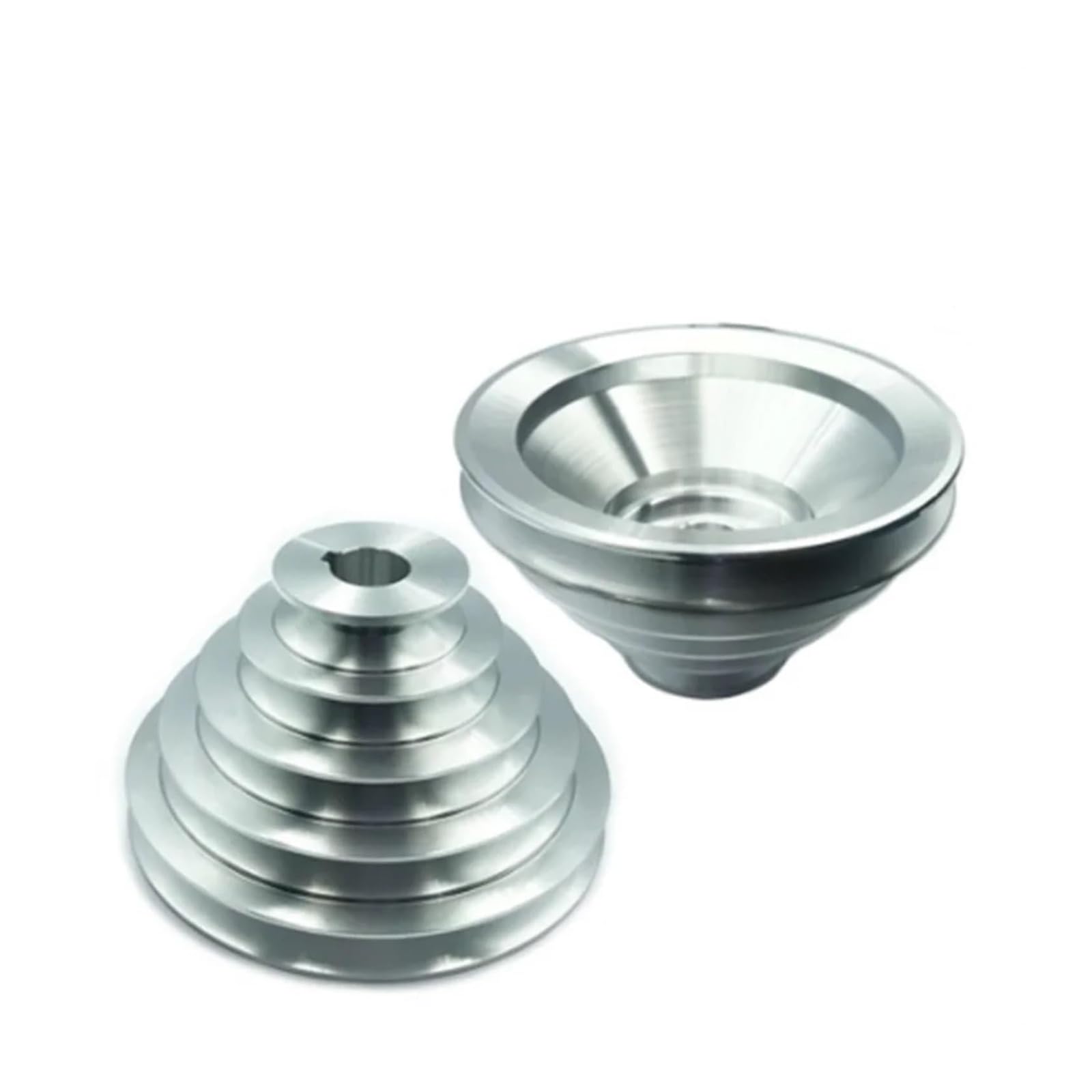 5-stopniowe aluminiowe koło pasowe Pagoda do napędu pasowego 54 150 mm wiertło ławkowe 14 otwór 28 mm wysoka precyzja idealne do obróbki drewna i obróbki metali
