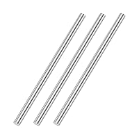 Vista 243 de uxcell Varilla redonda sólida de acero inoxidable 304 de 0.197 in x 5.906 in para manualidades de bricolaje - 10 piezas