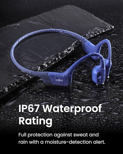 SHOKZ OpenRun Mini (AfterShokz Aeropex Mini) -Bone Conduction Open-Ear Bluetooth Sport Headphones - Waterproof Wireless Earphones for Workouts and Running - Built-in Mic, with Headband… - 5