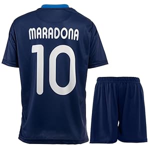 Hawkara Jahrgang #10 Heim Diego Legende Kinder Trikot